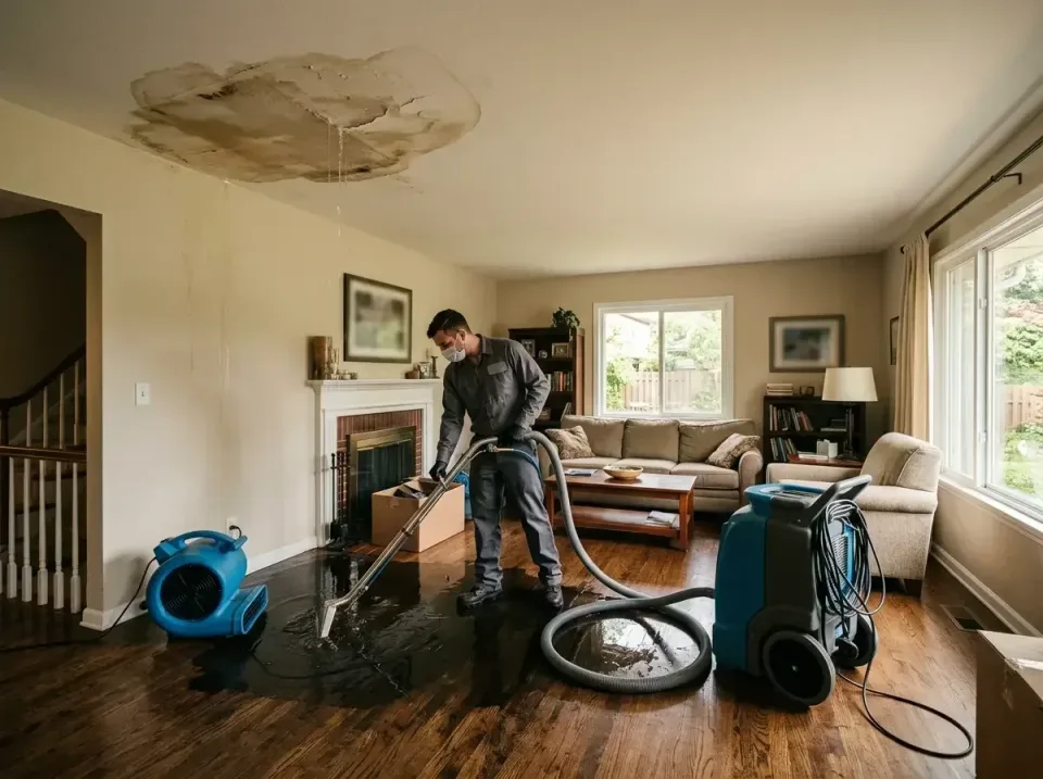 attic-pipe-burst-ceiling-drip-008 — frequently asked questions, Water Damage Restoration & Carpet Care in Elverta, CA
